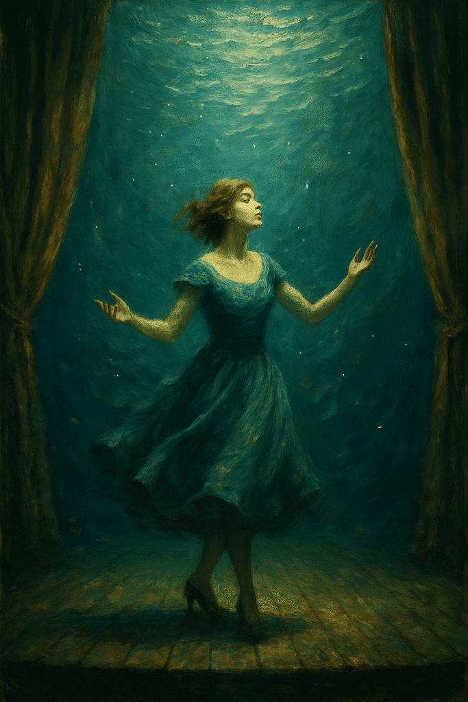 underwater stage painting