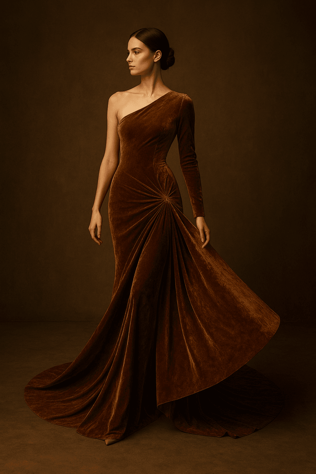 velvet sundial dress